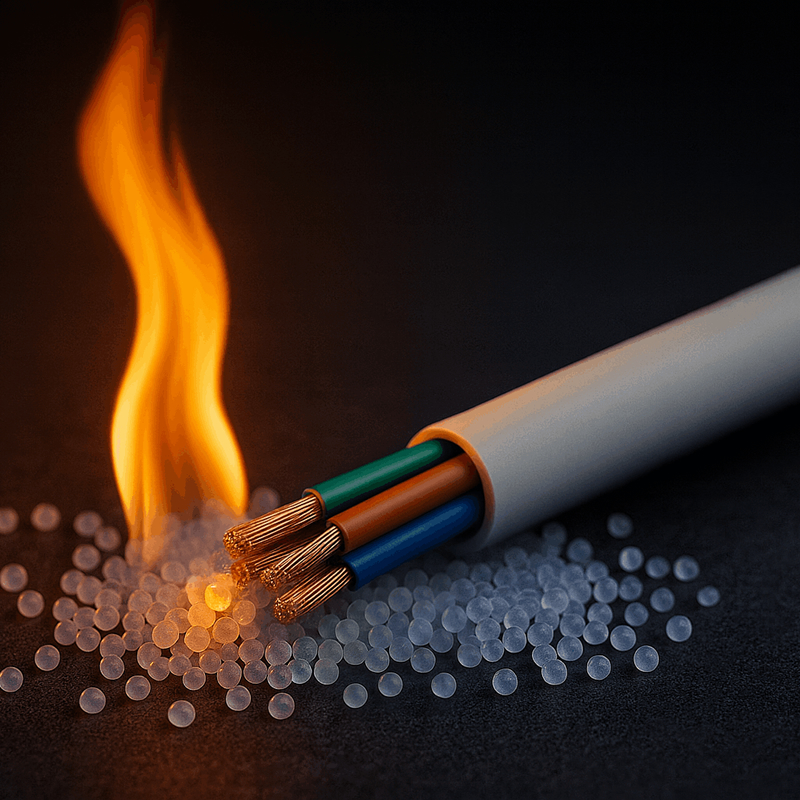 THERMOPLASTIC HFFR COMPOUNDS